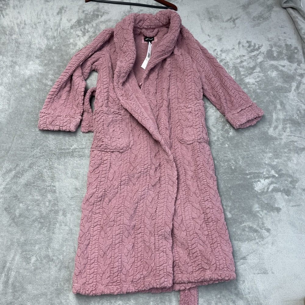 Room Service Women's XS Robe Pink Polyester c0323